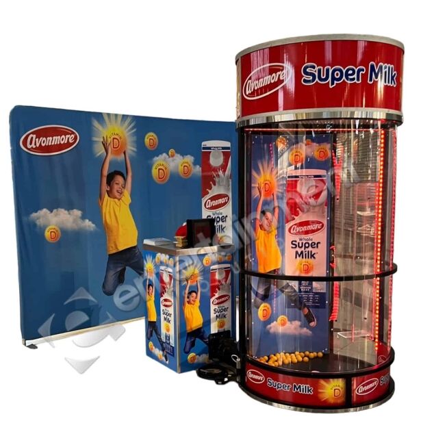 CYCLONE MACHINE 1 -2 1.JPG | Entertainment Solutions Top interactive games customized with company branding at corporate exhibition